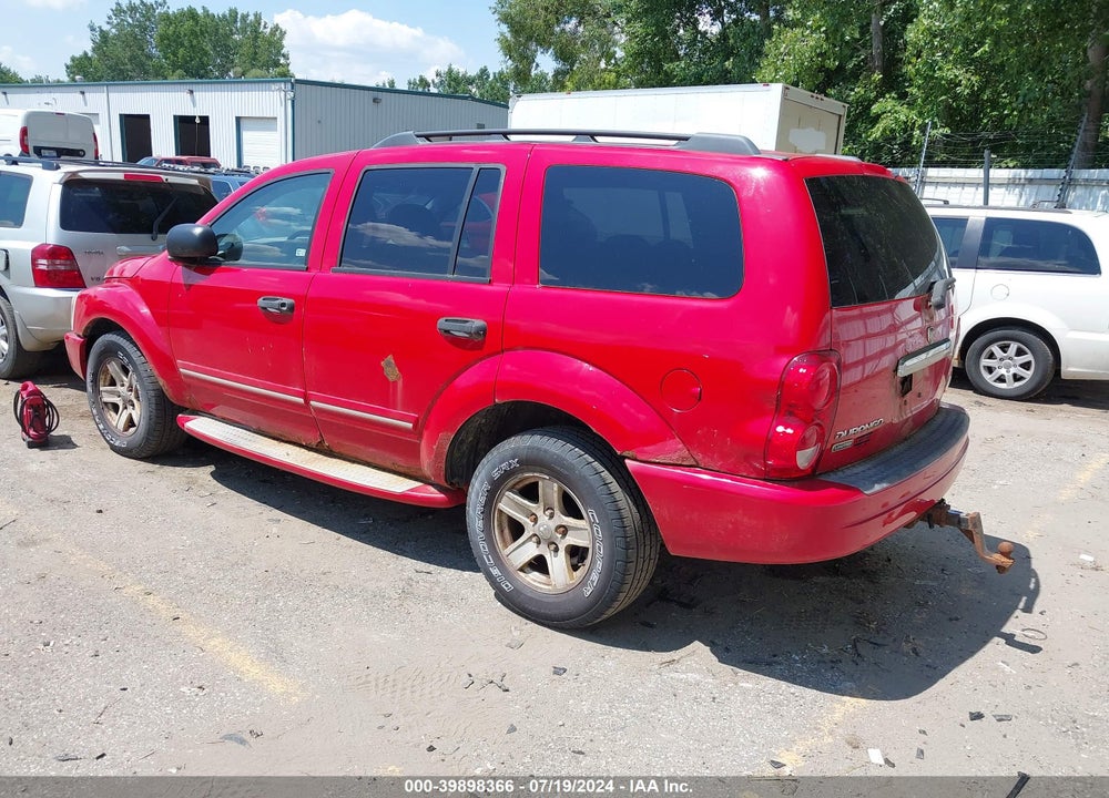 2004 DODGE DURANGO LIMITED VIN: 1D4HB58D74F124516