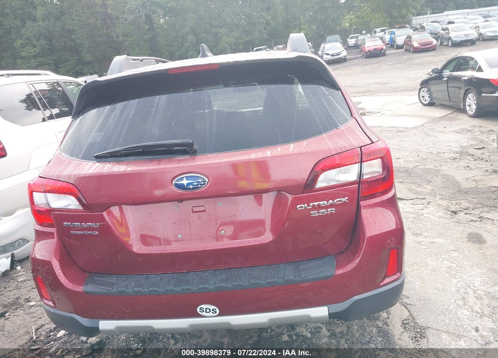 2016 SUBARU OUTBACK 3.6R LIMITED VIN: 4S4BSENC0G3204255