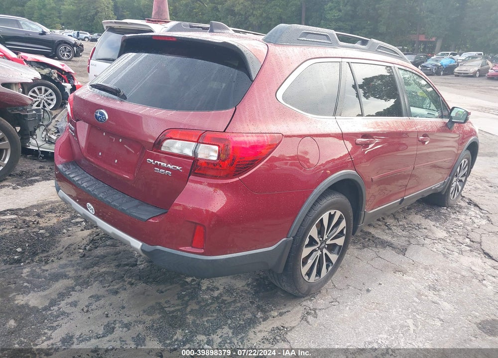 2016 SUBARU OUTBACK 3.6R LIMITED VIN: 4S4BSENC0G3204255
