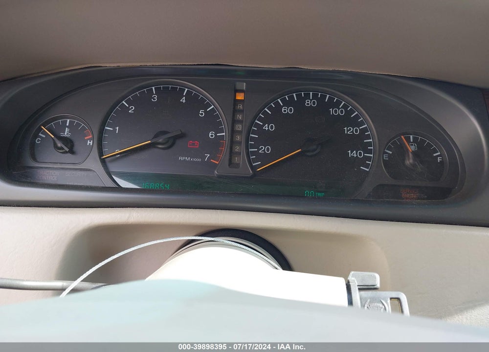 2002 CADILLAC ELDORADO ESC VIN: 1G6EL12Y22B102500
