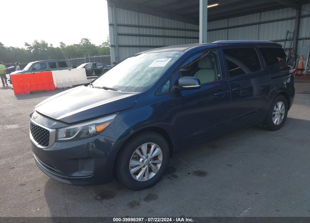 2016 KIA SEDONA LX VIN: KNDMB5C10G6116366