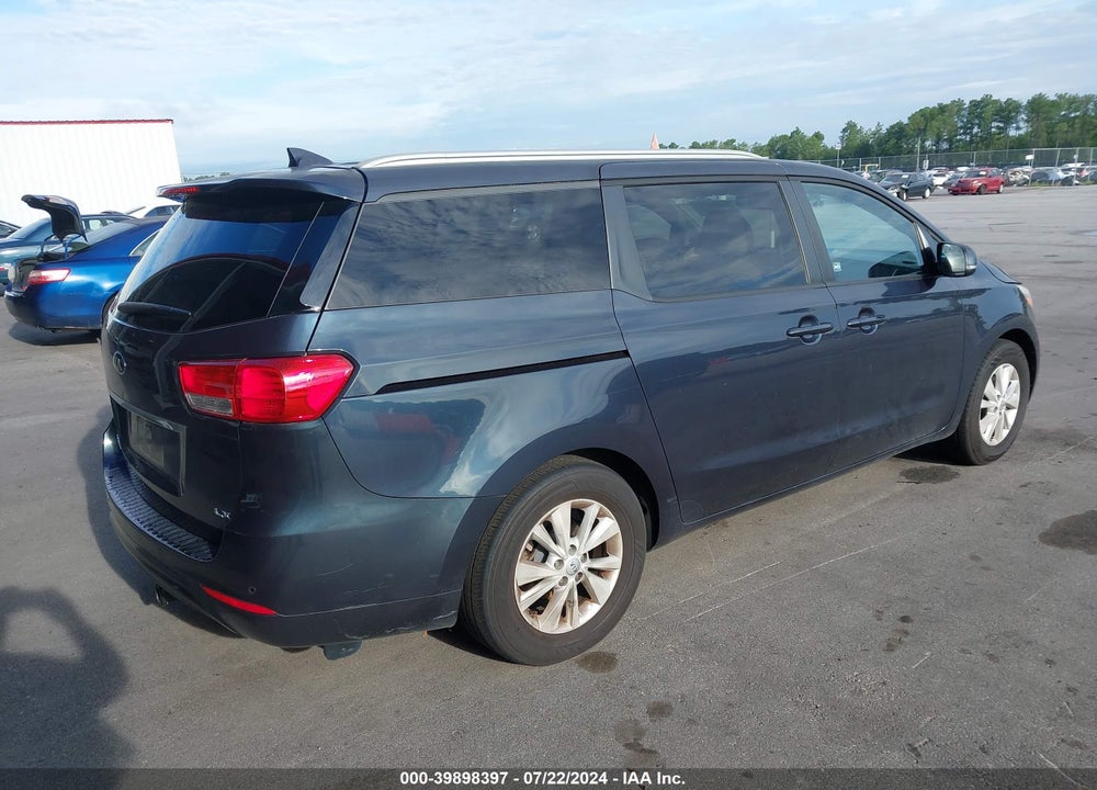 2016 KIA SEDONA LX VIN: KNDMB5C10G6116366