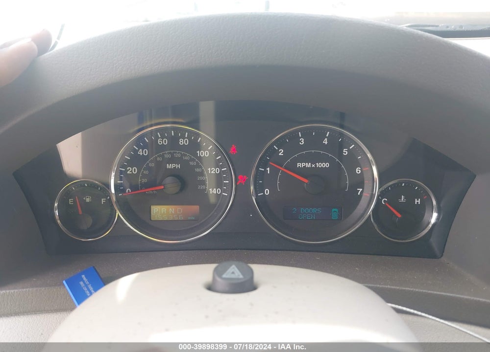 2007 JEEP GRAND CHEROKEE LIMITED VIN: 1J8HR58247C701279