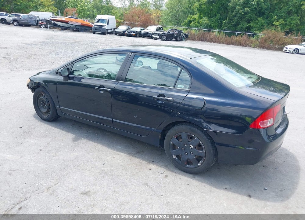 2008 HONDA CIVIC SDN LX VIN: 2HGFA165X8H355394