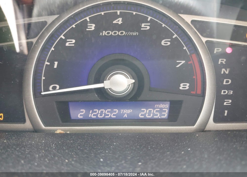 2008 HONDA CIVIC SDN LX VIN: 2HGFA165X8H355394
