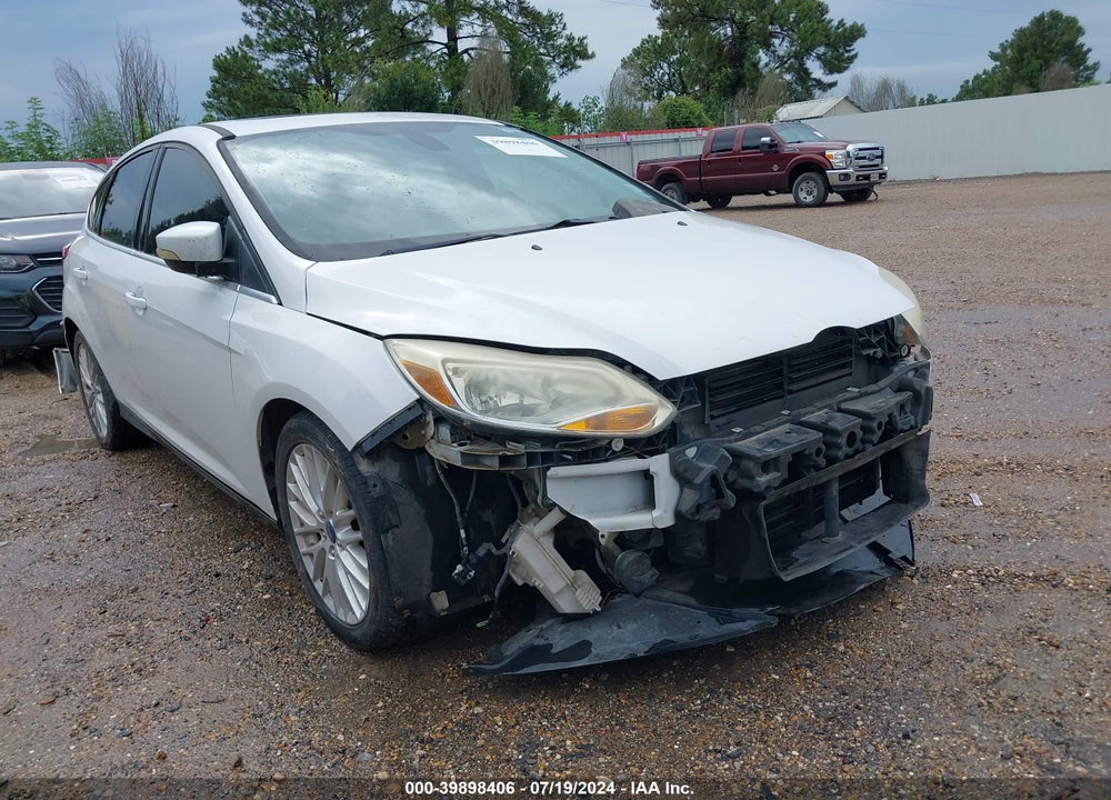 2012 FORD FOCUS SEL VIN: 1FAHP3M28CL324981
