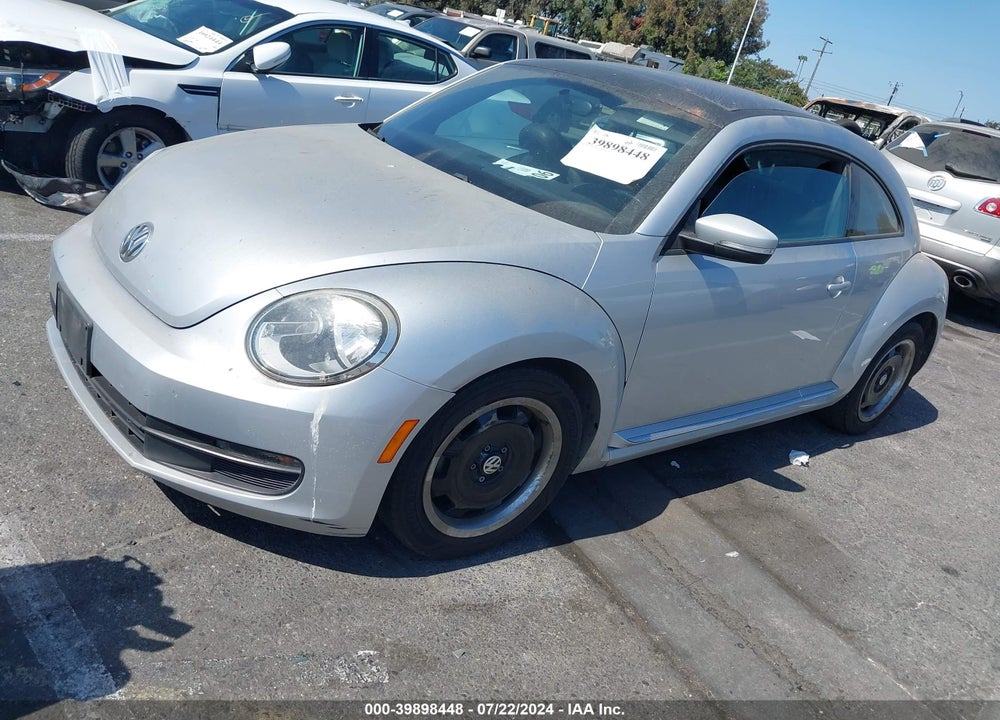 2012 VOLKSWAGEN BEETLE 2.5L VIN: 3VWJP7AT0CM665481