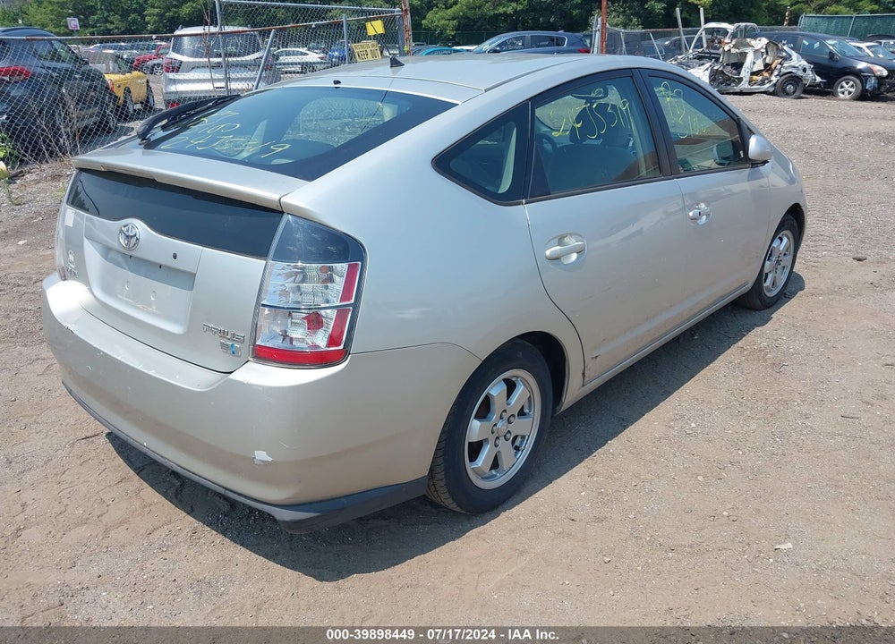 2005 TOYOTA PRIUS VIN: JTDKB20U953109404