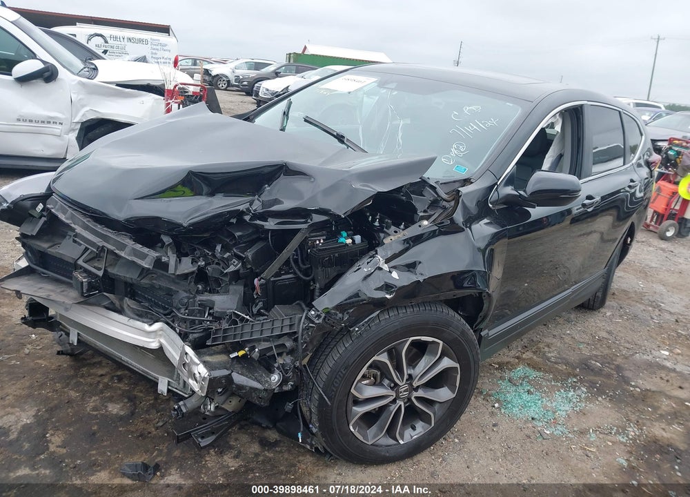2021 HONDA CR-V AWD EX-L VIN: 2HKRW2H89MH654807