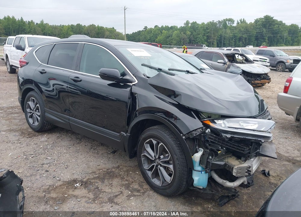 2021 HONDA CR-V AWD EX-L VIN: 2HKRW2H89MH654807
