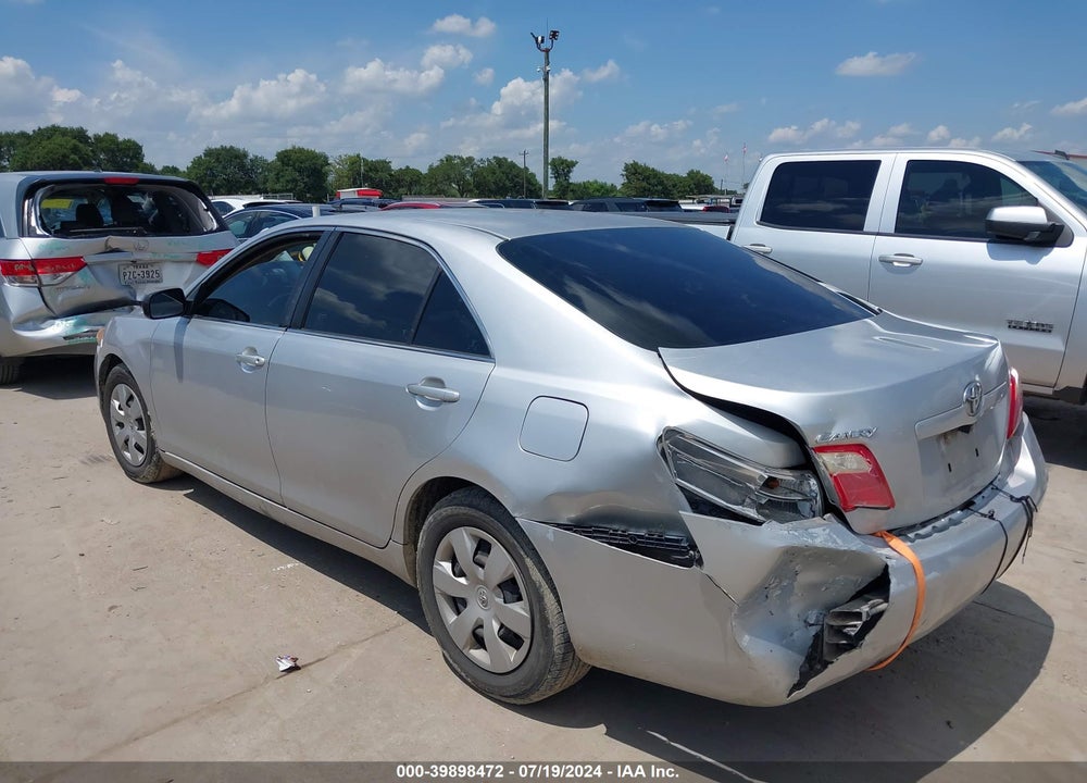 2008 TOYOTA CAMRY LE VIN: 4T1BE46K08U254253