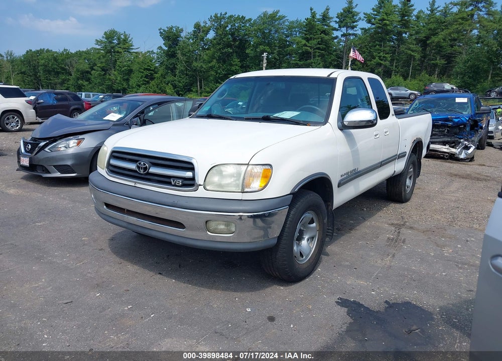 2002 TOYOTA TUNDRA SR5 V8 VIN: 5TBBT44162S278016