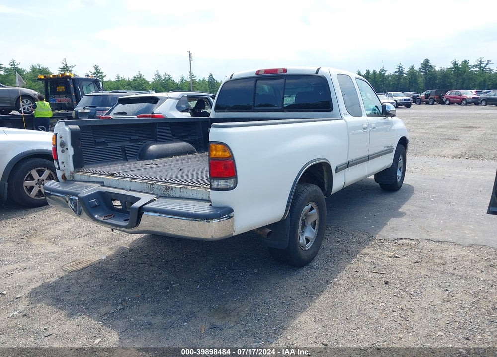 2002 TOYOTA TUNDRA SR5 V8 VIN: 5TBBT44162S278016