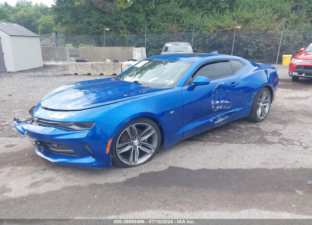 2018 CHEVROLET CAMARO 2LT VIN: 1G1FD1RS3J0111628