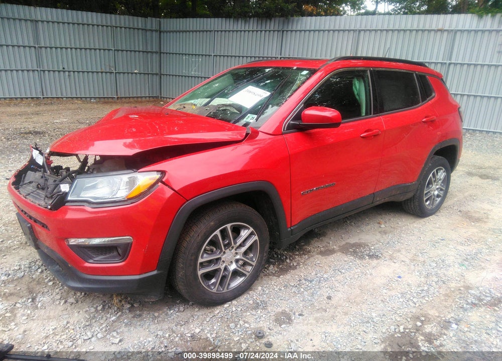 2020 JEEP COMPASS SUN AND SAFETY 4X4 VIN: 3C4NJDBB1LT223051