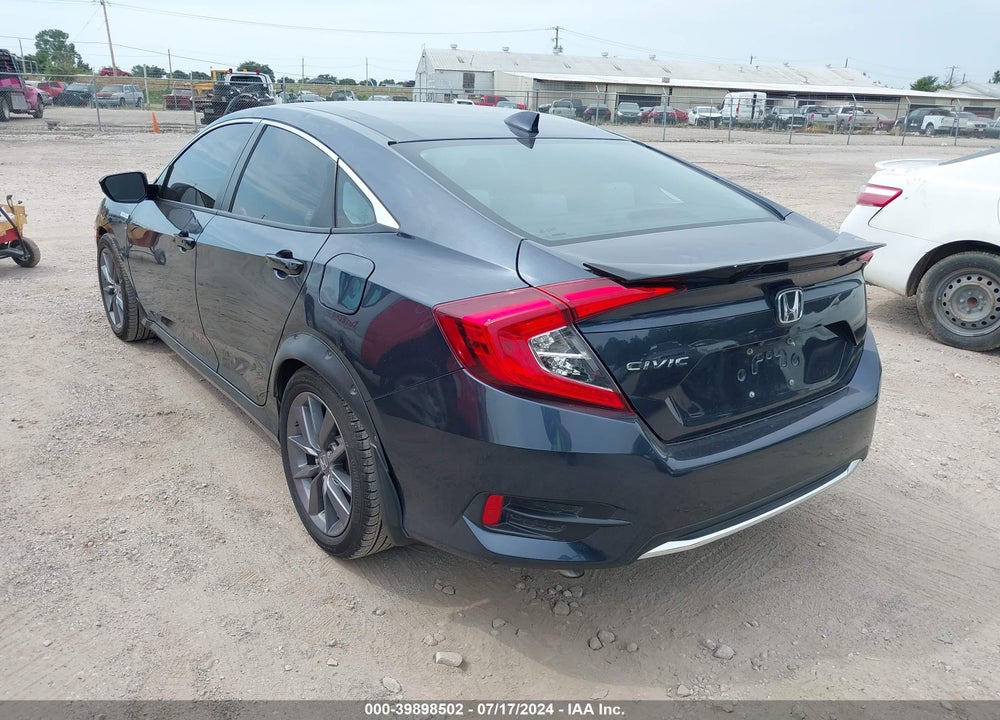 2019 HONDA CIVIC EX VIN: 19XFC1F30KE216904
