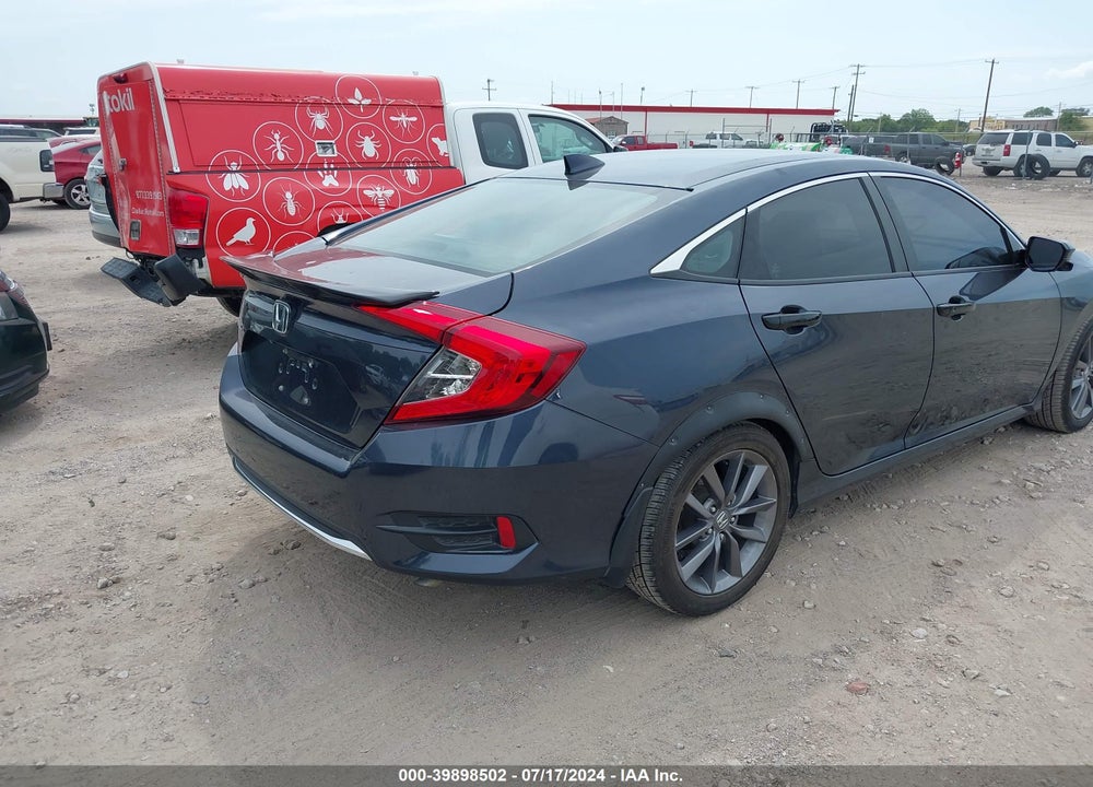 2019 HONDA CIVIC EX VIN: 19XFC1F30KE216904