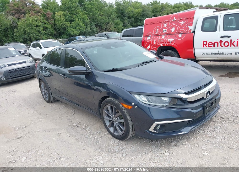 2019 HONDA CIVIC EX VIN: 19XFC1F30KE216904