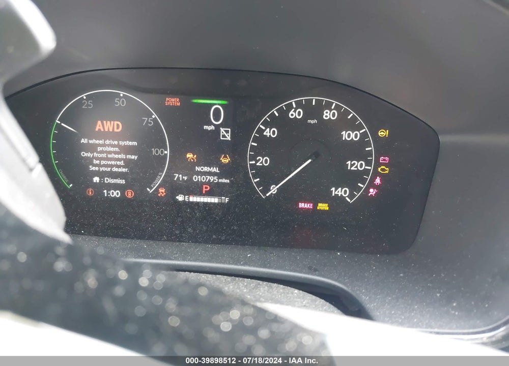 2023 HONDA CR-V HYBRID SPORT TOURING VIN: 5J6RS6H92PL004917