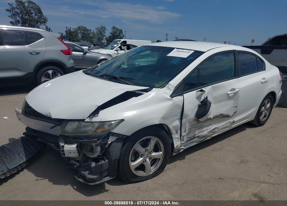 2013 HONDA CIVIC NATURAL GAS VIN: 19XFB5F59DE000242