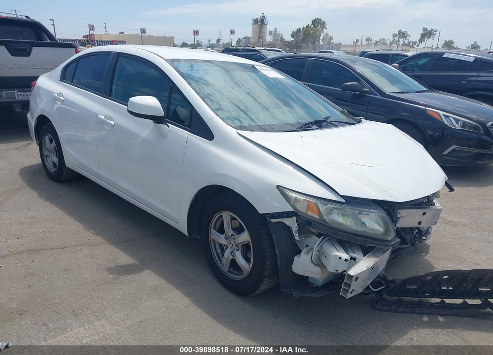 2013 HONDA CIVIC NATURAL GAS VIN: 19XFB5F59DE000242