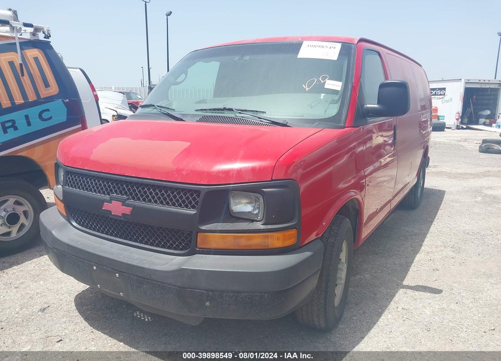 2008 CHEVROLET EXPRESS WORK VAN VIN: 1GCHG35K381227831