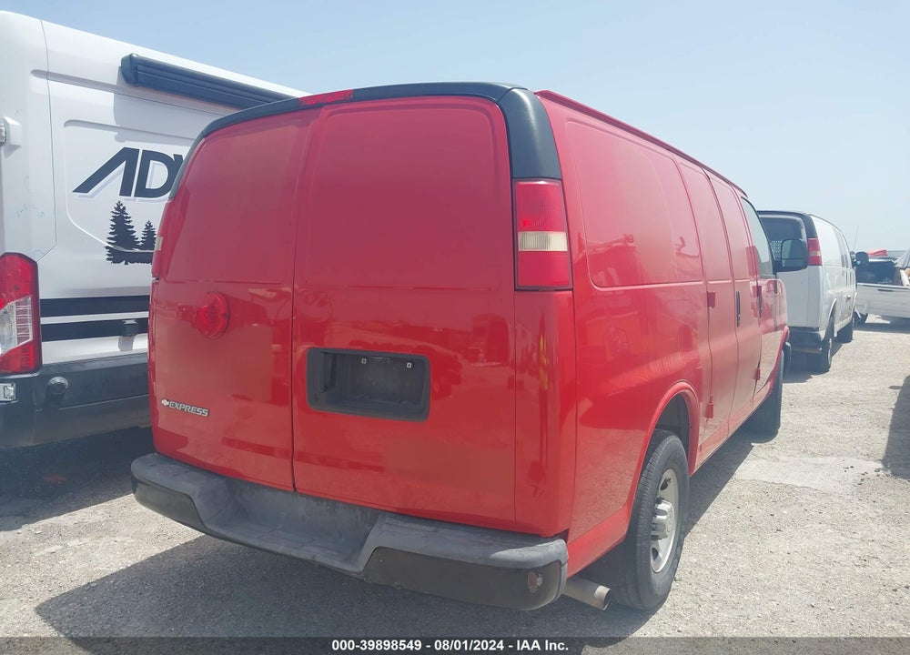2008 CHEVROLET EXPRESS WORK VAN VIN: 1GCHG35K381227831