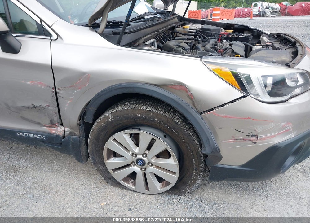 2017 SUBARU OUTBACK 2.5I PREMIUM VIN: 4S4BSACC2H3316374