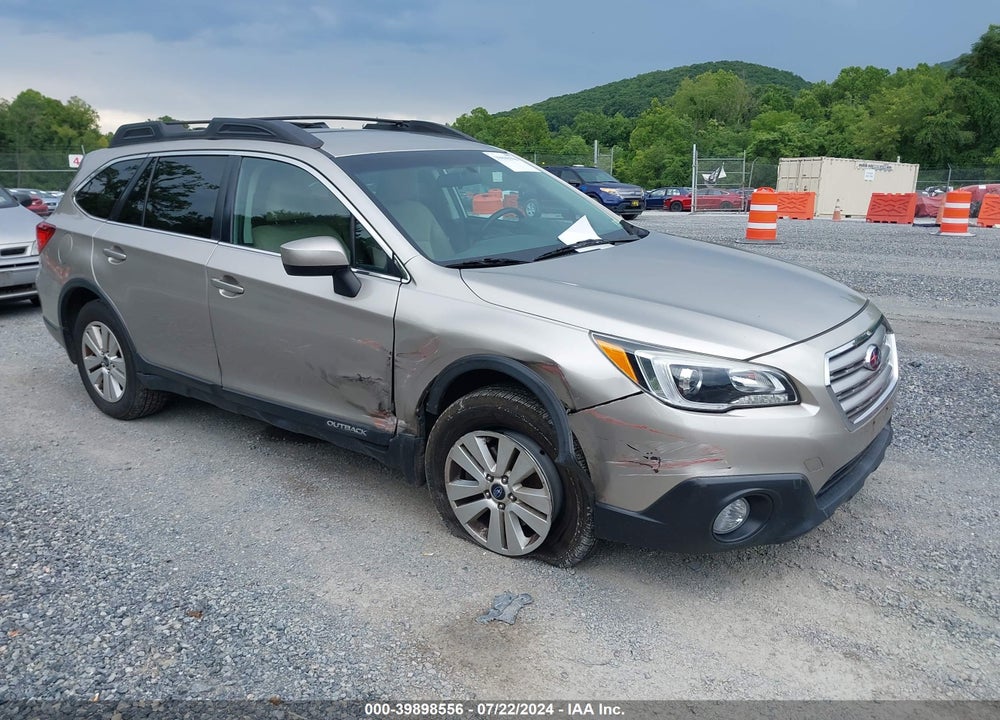 2017 SUBARU OUTBACK 2.5I PREMIUM VIN: 4S4BSACC2H3316374