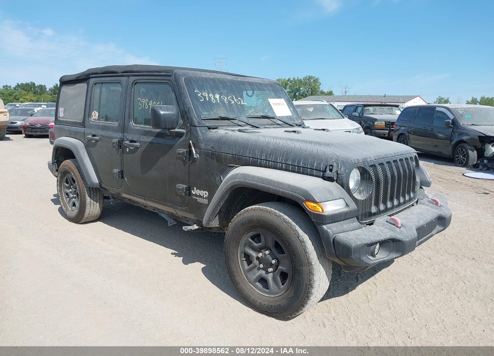 2018 JEEP WRANGLER UNLIMITED SPORT 4X4 VIN: 1C4HJXDN6JW287115