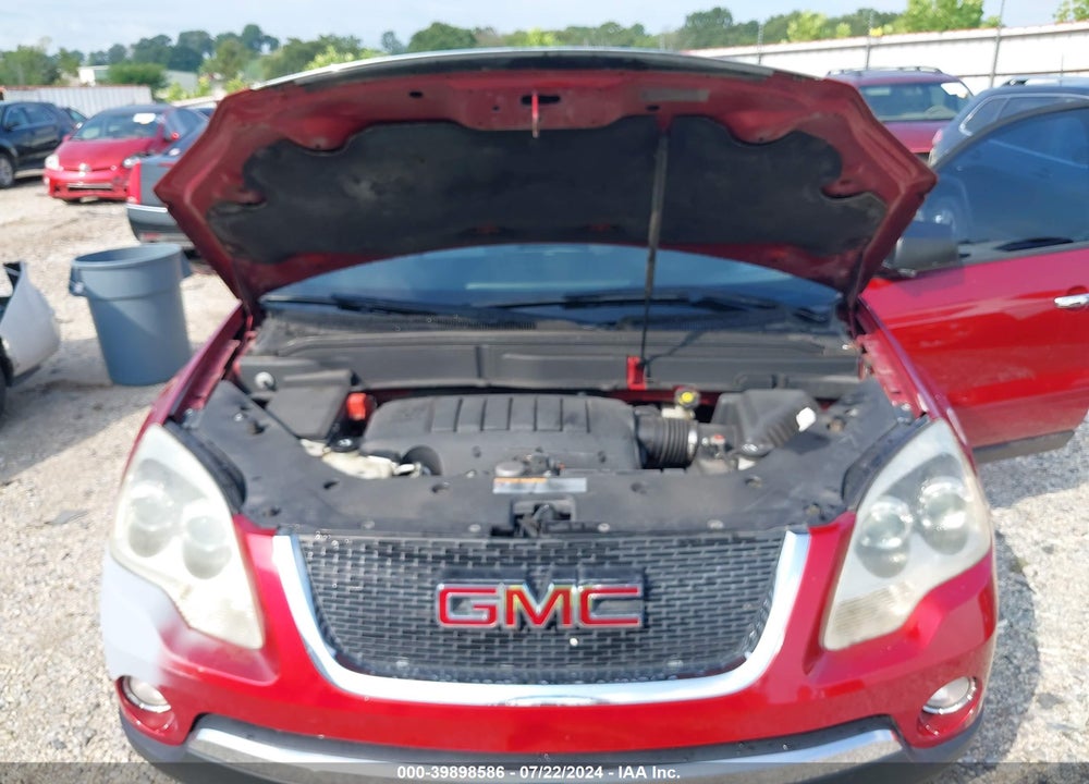 2012 GMC ACADIA SL VIN: 1GKKRNED5CJ126977