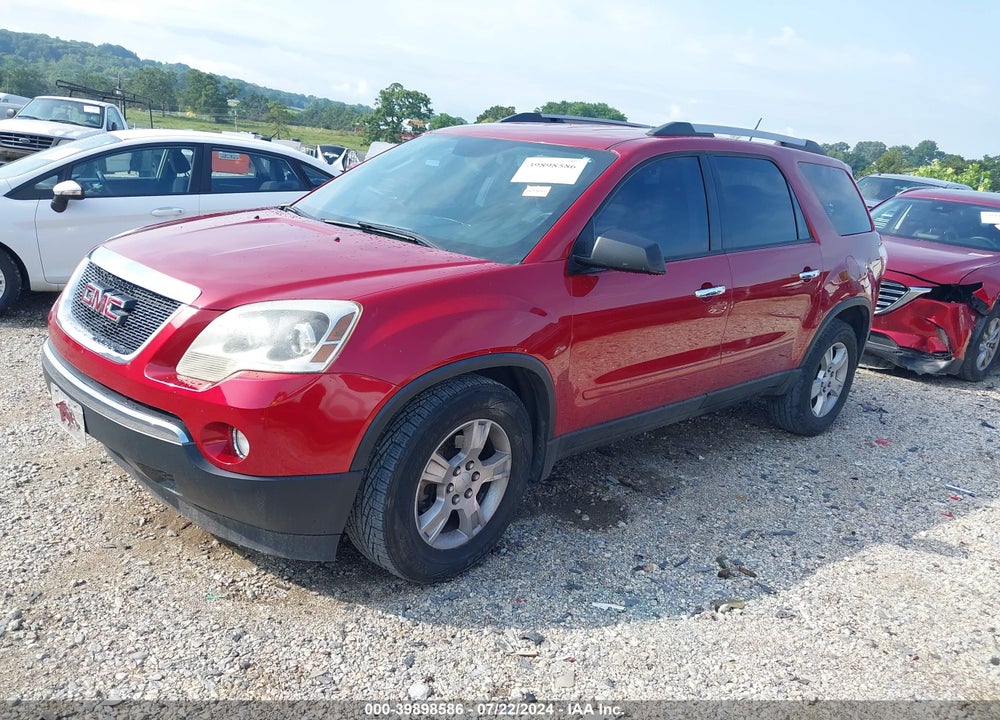 2012 GMC ACADIA SL VIN: 1GKKRNED5CJ126977