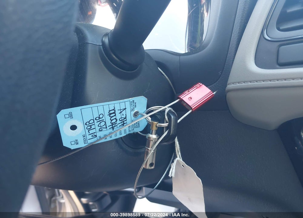 2018 HONDA HR-V LX VIN: 3CZRU5H34JM715024