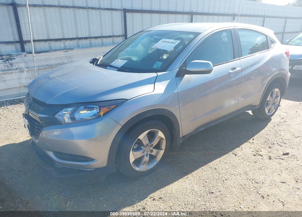 2018 HONDA HR-V LX VIN: 3CZRU5H34JM715024
