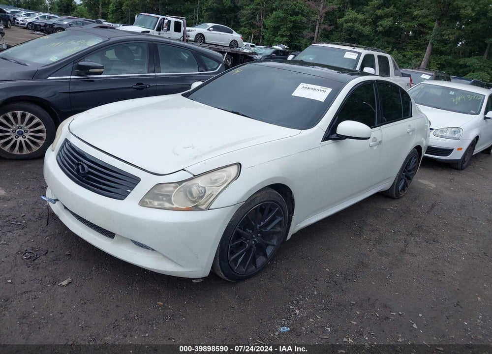 2008 INFINITI G35X VIN: JNKBV61F48M262882