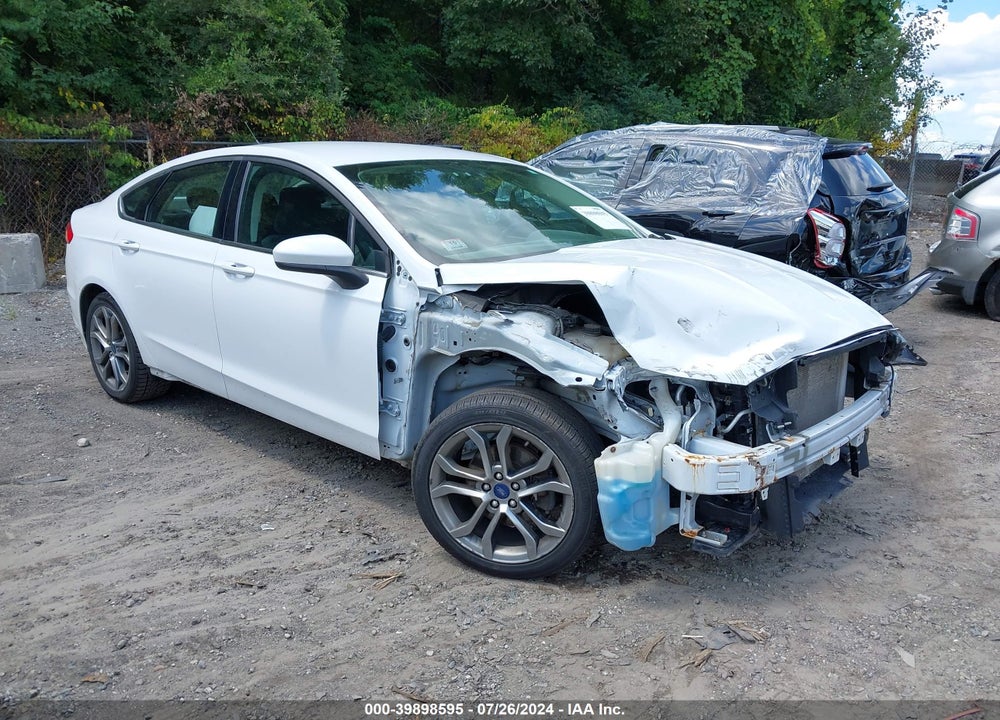 2017 FORD FUSION S VIN: 3FA6P0G74HR308220
