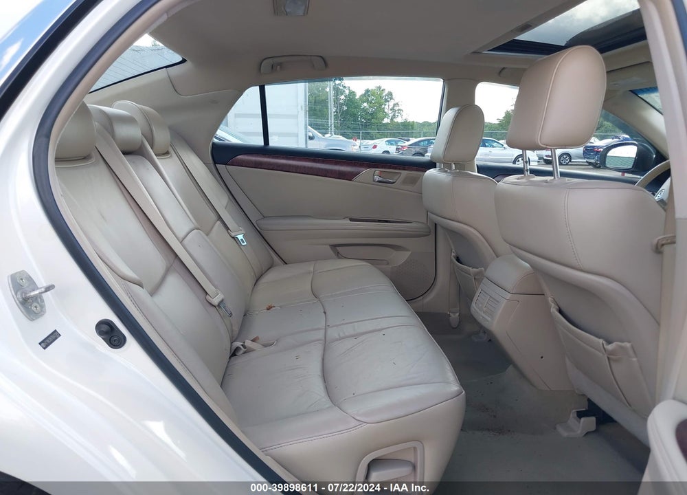 2011 TOYOTA AVALON VIN: 4T1BK3DB7BU432897