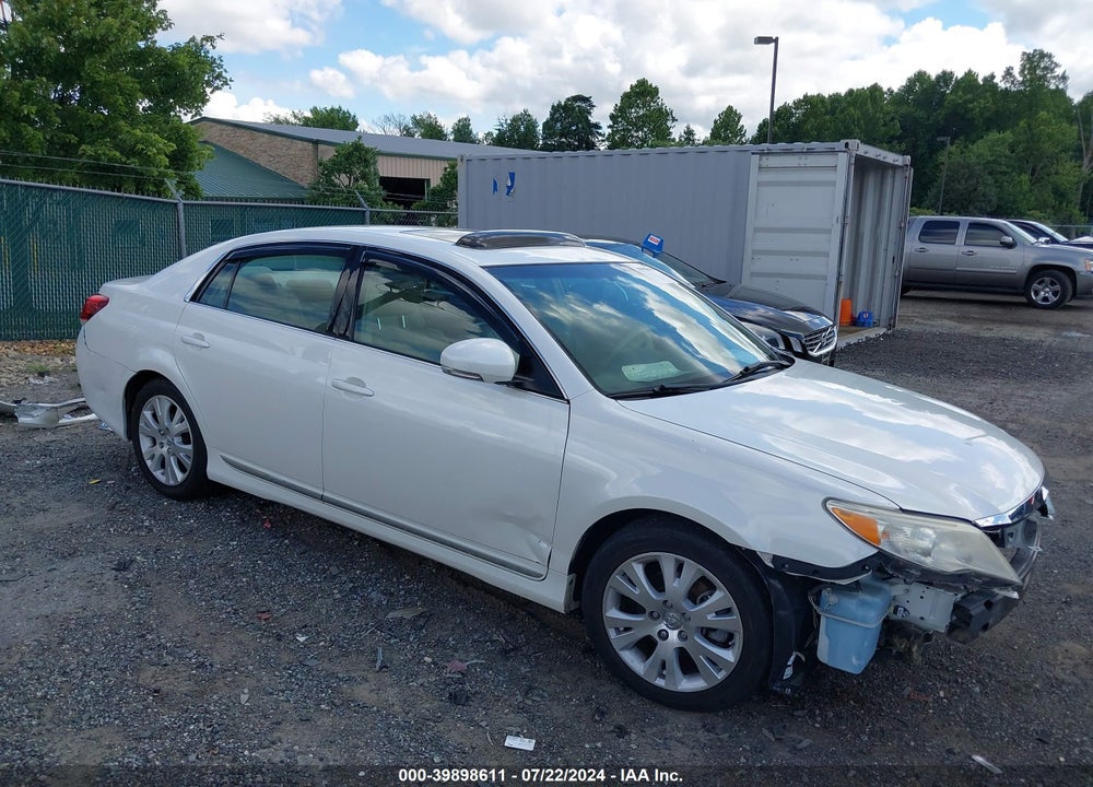 2011 TOYOTA AVALON VIN: 4T1BK3DB7BU432897
