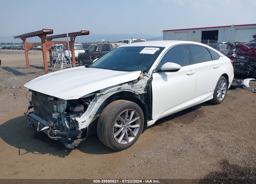2021 HONDA ACCORD LX VIN: 1HGCV1F18MA015237