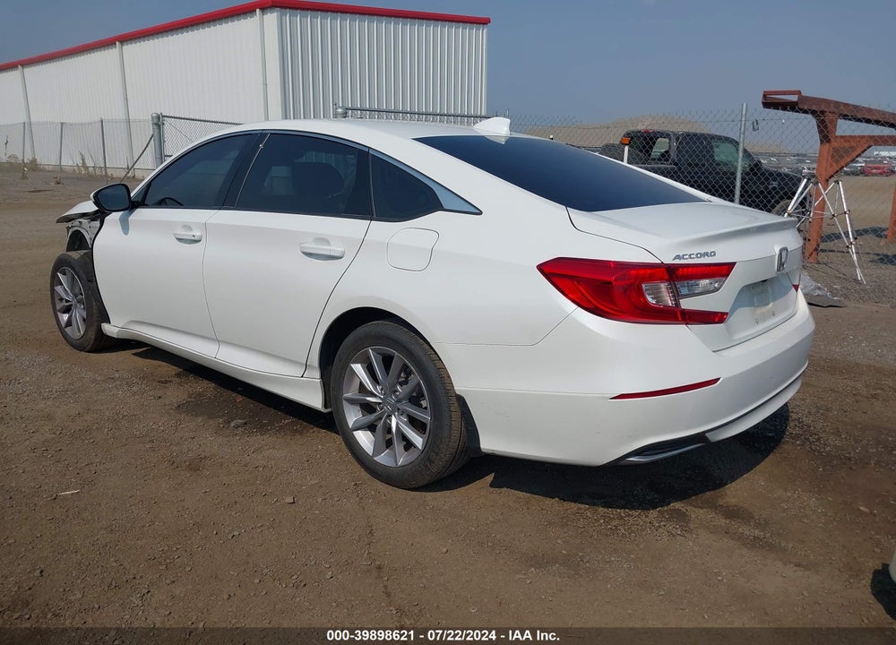 2021 HONDA ACCORD LX VIN: 1HGCV1F18MA015237