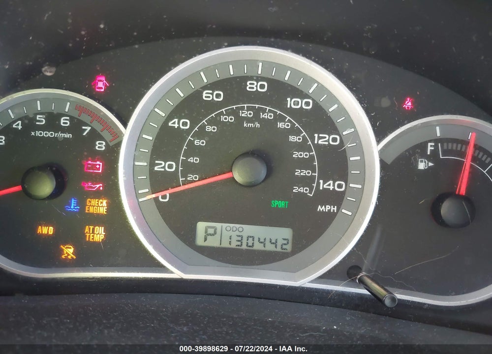 2009 SUBARU IMPREZA 2.5I VIN: JF1GH61659H805297