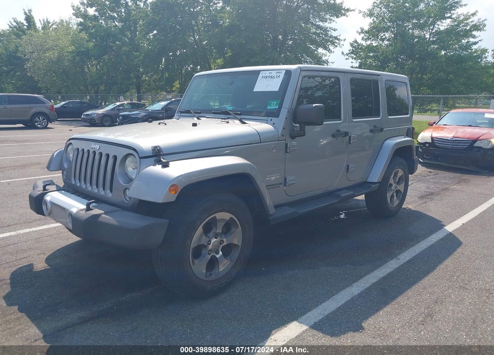 2014 JEEP WRANGLER UNLIMITED SAHARA VIN: 1C4HJWEG3EL245504