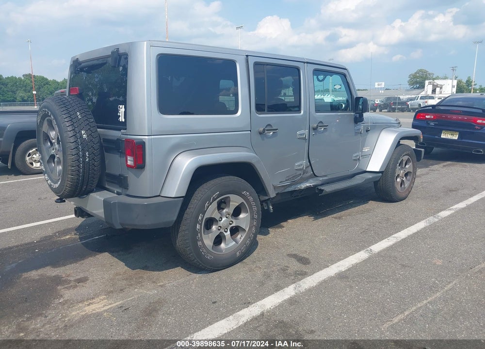 2014 JEEP WRANGLER UNLIMITED SAHARA VIN: 1C4HJWEG3EL245504