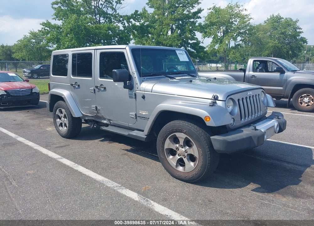 2014 JEEP WRANGLER UNLIMITED SAHARA VIN: 1C4HJWEG3EL245504