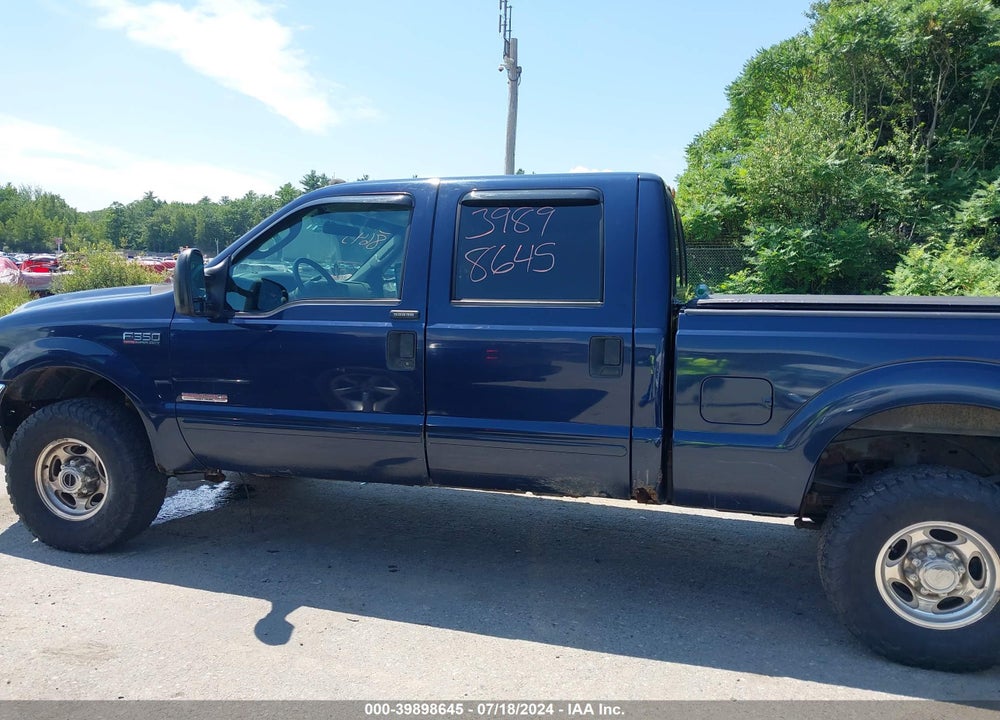 2004 FORD F-350 LARIAT/XL/XLT VIN: 1FTSW31P24EA78213