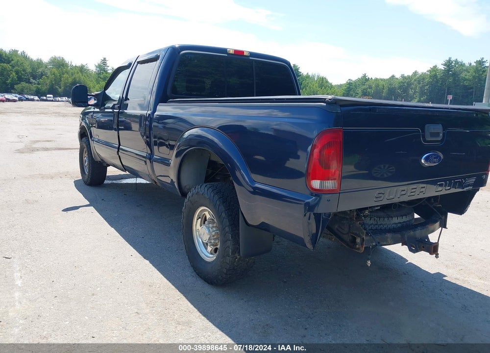 2004 FORD F-350 LARIAT/XL/XLT VIN: 1FTSW31P24EA78213