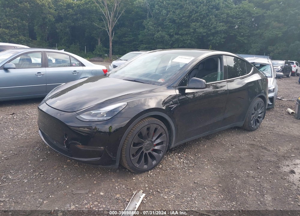 2021 TESLA MODEL Y PERFORMANCE DUAL MOTOR ALL-WHEEL DRIVE VIN: 5YJYGDEF9MF269284