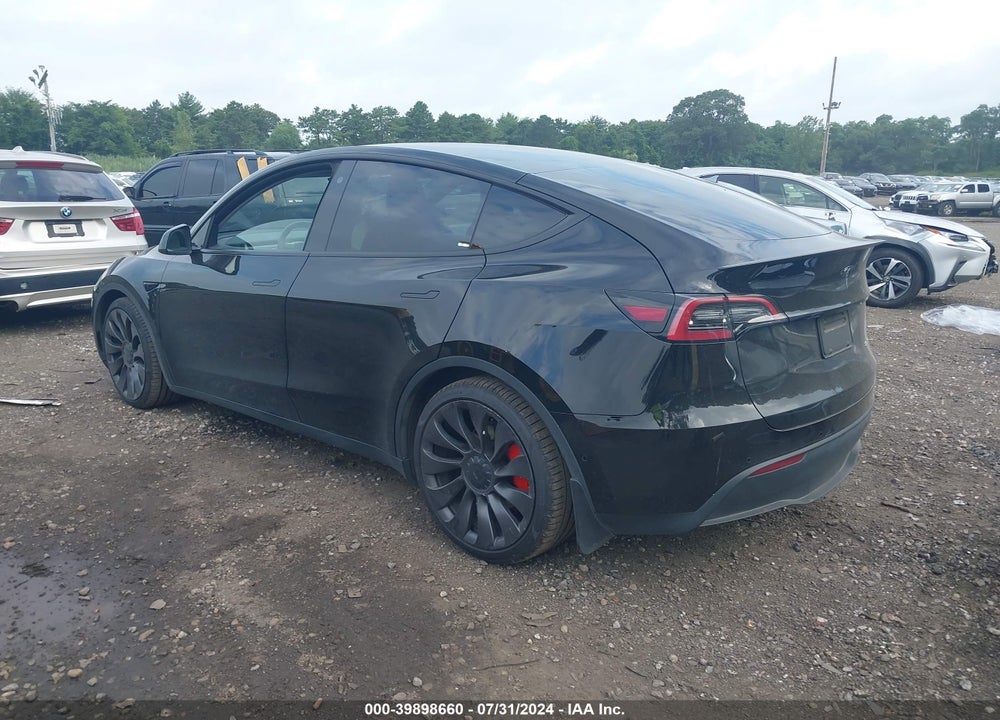 2021 TESLA MODEL Y PERFORMANCE DUAL MOTOR ALL-WHEEL DRIVE VIN: 5YJYGDEF9MF269284