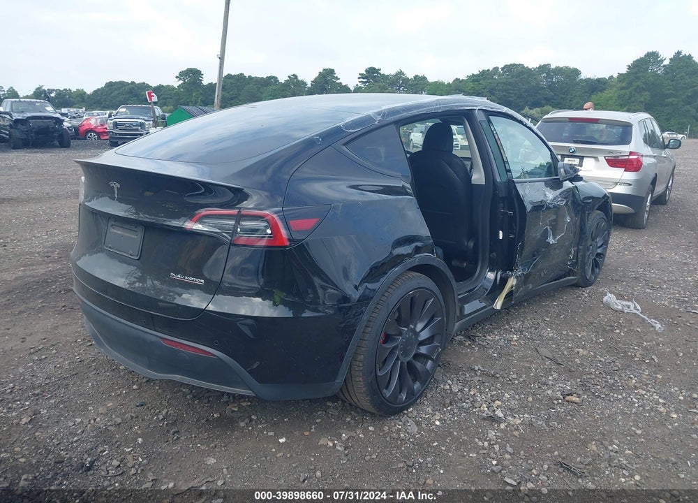 2021 TESLA MODEL Y PERFORMANCE DUAL MOTOR ALL-WHEEL DRIVE VIN: 5YJYGDEF9MF269284