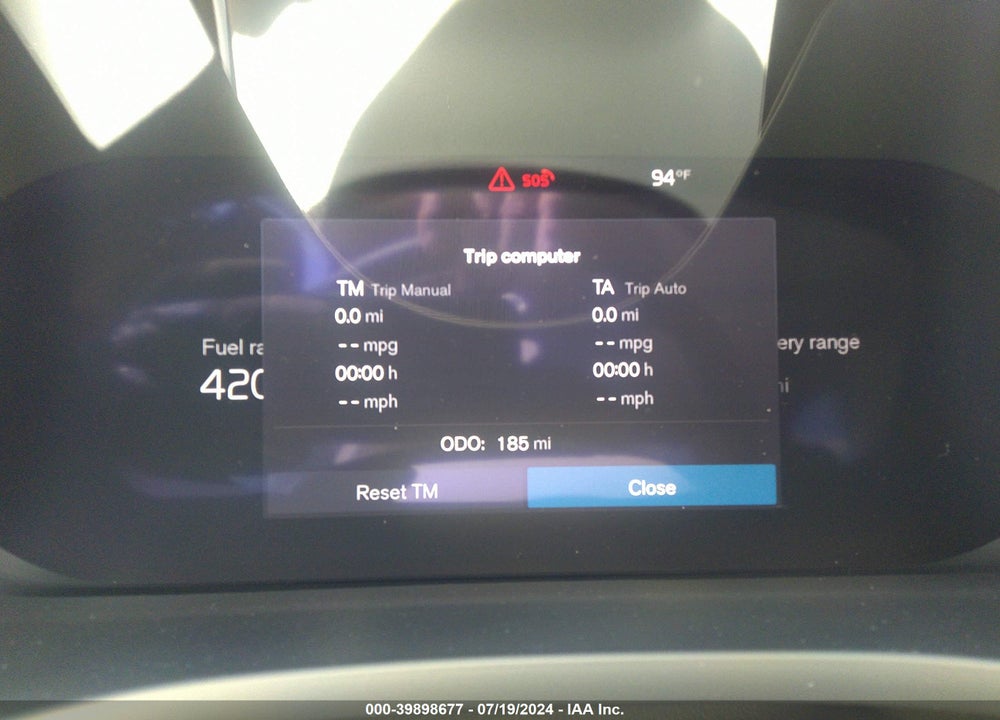 2024 VOLVO XC60 RECHARGE PLUG-IN HYBRID T8 PLUS DARK THEME VIN: YV4H60DL2R1907603